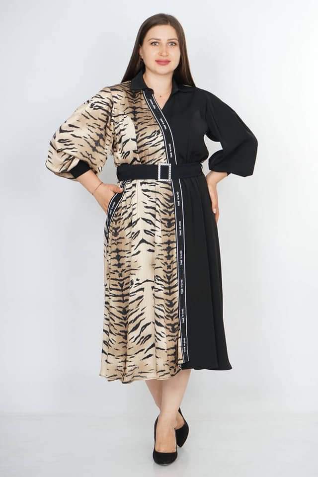 فستان تايجر قصير